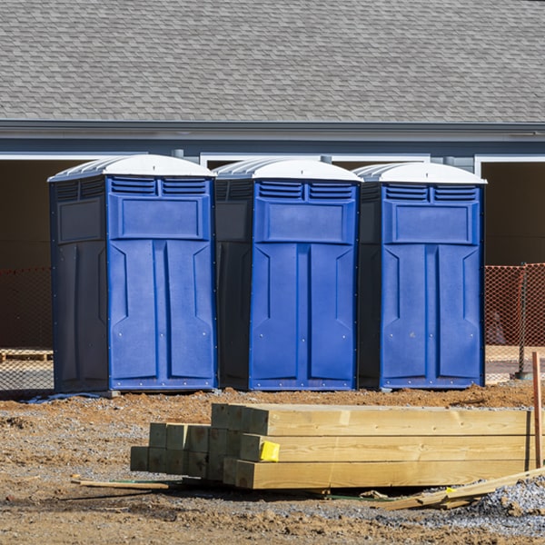 are there any additional fees associated with portable toilet delivery and pickup in Whitehall New York